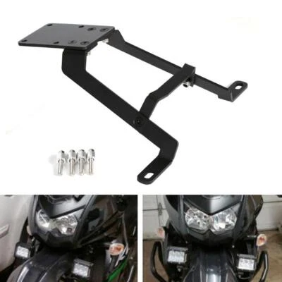 Soporte de montaje de luz auxiliar para guardabarros delantero para KAWASAKI KLR650 2008-2025 Foto 1 de 4