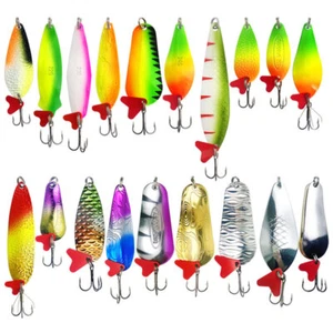 Angelköder Metall Trolling Spoon Hard Baits Long Casting Spinner Angelköder - Bild 1 von 44
