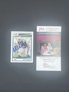 Mike Vrabel Signed 2022 Score IP Auto JSA New England Patriots - Picture 1 of 2