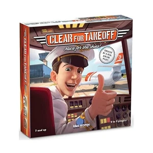 Blue Orange Boardgame Clear for Takeoff Box EX/NM - Picture 1 of 2