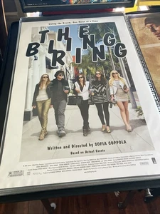 The Bling Ring Original 27x40 DS Filmposter Sofia Coppola Theater Promo Watson - Bild 1 von 13