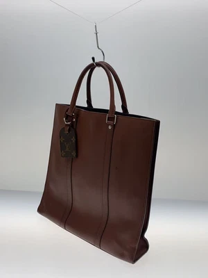 Bolso de cuero marrón sac plat nomade de Japón LOUIS VUITTON Foto 1 de 4