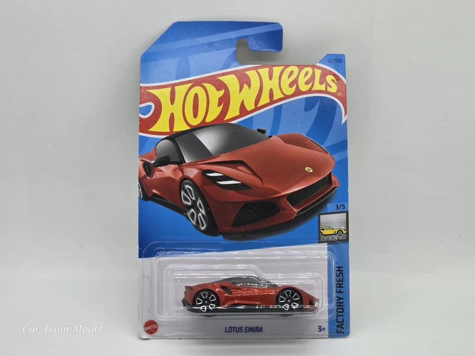Lotus Emira - LONG CARD HOT WHEELS 1:64 1/64 - Immagine 1 di 1