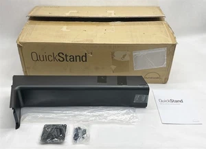 Humanscale Quickstand Heavy Mount Base Unit Single Monitor Black NEW open box - Picture 1 of 8