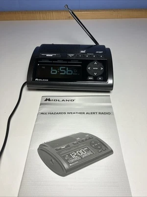 Midland WR400 NOAA Emergency Weather Alert Radio AM FM Radio TESTED & WORKS - Image 1 of 4