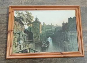 The Glory Hole in Lincoln - seltenes Gemälde Druck gerahmt - Edmund John Niemann - Bild 1 von 5