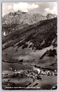 Postcard RPPC Neustift im Stubal 993 m mit Series 2719 m Tirol Austria - Picture 1 of 2
