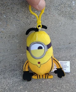 ILLUMINATION Minions THE RISE OF GRU Plüsch Stofftier Rucksack Schlüsselanhänger  - Bild 1 von 4
