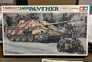 Tamiya 1:35 Kit Motorizado Segunda Guerra Mundial German Panther 45 Ton Tanque Medio MT224 EE. UU. Leer - Imagen 1 de 5