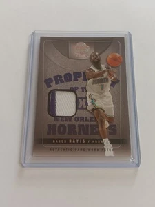 2005 Fleer Patchworks Baron Davis #PO-BD Property Of The New Orleans Hornets /99 - Picture 1 of 2