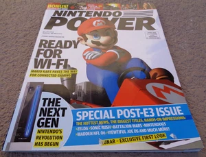 NINTENDO POWER VOL 194 AUGUST 2005 MARIO COVER W/ZELDA DVD+POSTER VGC - Foto 1 di 5