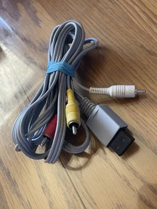 Original OEM Nintendo Wii Audio Video AV Cable Cord - Tested   - Picture 1 of 2