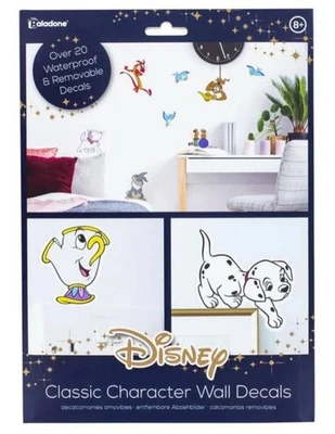 Disney Classic Characters Wall Decals Wall Stickers Paladone Brand New - Image 1 of 4