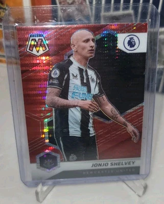 Jonjo Shelvey 2021-2022 Mosaic Premier League Soccer Red Pulsar NM-MT Card #188 - Image 1 of 2