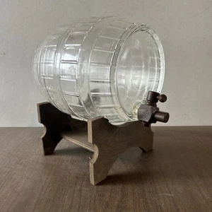 VINTAGE USHER’s GLASS GALLON KEG BOTTLE No Labels - Picture 1 of 4