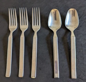 CUBIERTOS DE ACERO INOXIDABLE STANLEY ROBERTS SRB159 MCM HORQUILLAS CUCHARAS John Weitz - Imagen 1 de 5