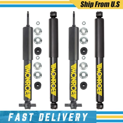 Amortecedores Monroe para Toyota Tacoma 1995 1996 1999 2001 dianteiro e traseiro - Imagem 1 de 4