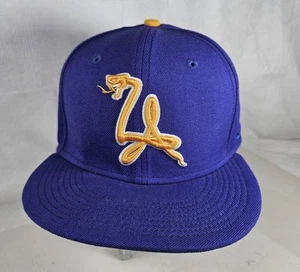 Kobe Bryant LA Snake Logo Snapback Hat Nike True Los Angeles Lakers NBA Mamba - Picture 1 of 9