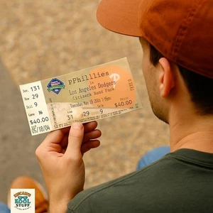 Philadelphia Phillies vs Los Angeles Dodgers May 18, 2004 Game Ticket Citizens - Picture 1 of 3