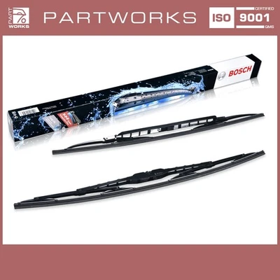 2x Scheibenwischerblatt für PORSCHE 996 997 Boxster 986 Cayman 987 BOSCH - Imagem 1 de 4