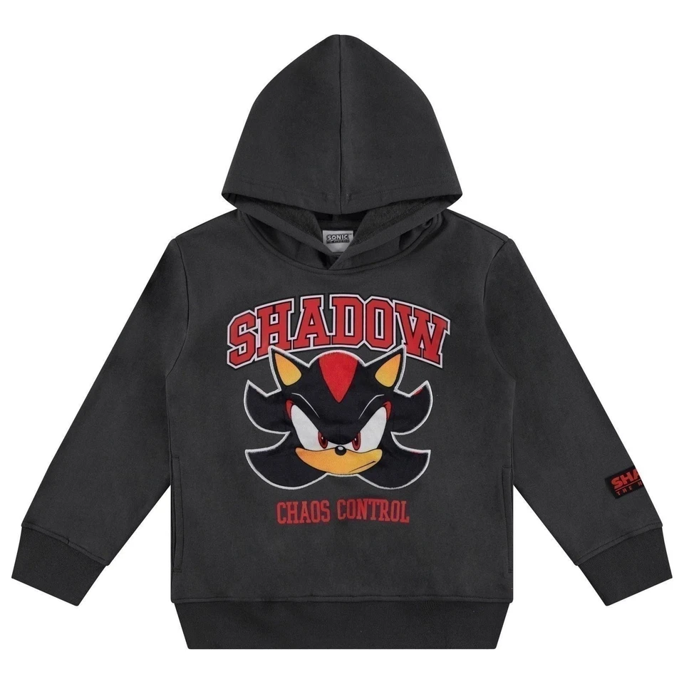 Boys Sonic The Hedgehog Pullover Hoodie- Sonic, Tails, Shadow and Knuckles... - Image 1 of 4