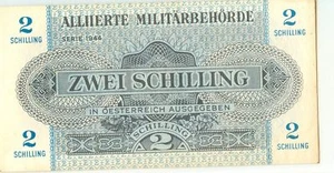 AUSTRIA ALLIED OCCUPATION 2 SCHILLING 1944 Unc. - Imagen 1 de 2