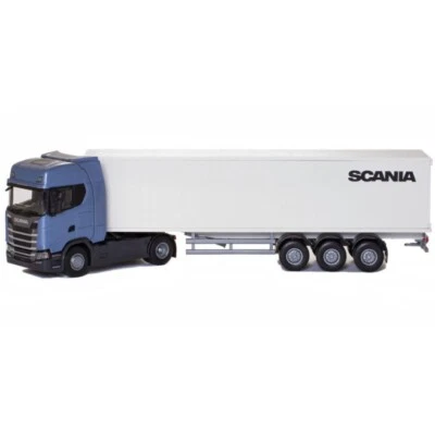 EMEK - SCANIA S410 4x2 blue with 3-axle trailer - 1/25 - EMEK86004 - Image 1 of 2