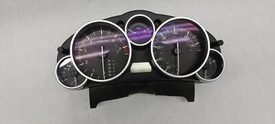 '08 MAZDA MX-5 MIATA Speedometer cluster silver bezel 46k miles OEM - Imagem 1 de 4