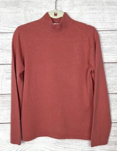 Preswick & Moore Cashmere Sweater High Neck Desire color Pullover M Excellent - Picture 1 of 10