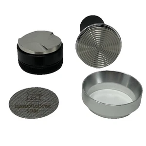 Espresso Tamper Level Screen Hardware Kit Spring-loaded Heavy Metal Well Built - Picture 1 of 15