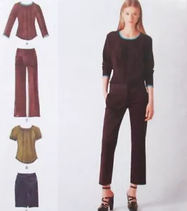 Misses 4-12 Blouse Cropped Pants Skirt Pattern Simplicity 1783 Cynthia Rowley - Picture 1 of 3