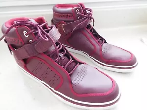 Adidas Adi Rise Mid Size 12 Burgandy Gold Print G22578 - Picture 1 of 24
