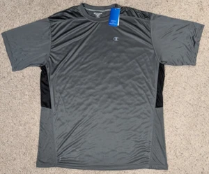 Champion Shirt Mens 3XLT Gray New Vapor Gym Training Wicking Stretch Hiking - Picture 1 of 7