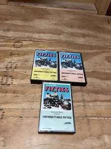 Unforgettable Fifties RCA Heartland Music 3 Cassette Tape Set - Imagen 1 de 22