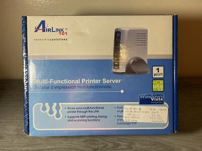 New AirLink 101 AMPS230 Wireless Multi-Functional Printer Server Sealed - Image 1 of 2