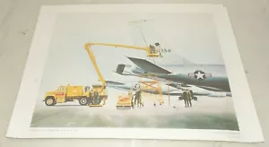 U. S. Air Force Art Collection (2 prints) Weasels With A Bite / Ki Sawyer AFB - Picture 1 of 8