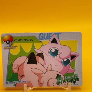 Clefairy Jigglypuff BANDAI Pokemon anime Collection carddass Japan Nintendo F/S - Imagen 1 de 4