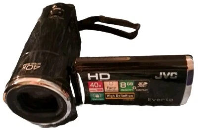 JVC Everio GZ-HM30BU AVCHD Camcorder - Tested/Working - Image 1 of 4