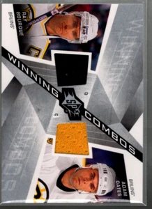 B0643 2008-09 SPx Gewinner Combos # Wcbo Bourque Oates Trikot - Ex-Mt Nail - Bild 1 von 2