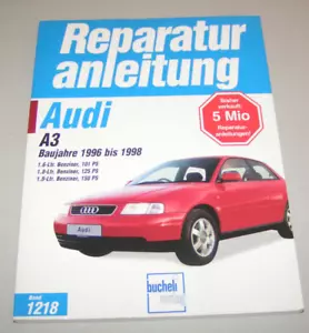 Manual De Reparación Audi A3 - TIPO 8L - Modelos De Gasolina 1996 A 1998 - Imagen 1 de 3