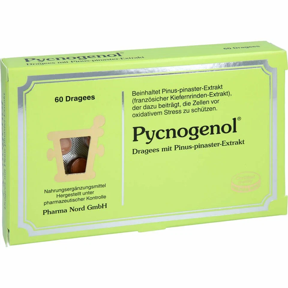 PYCNOGENOL KIEFERNRINDENEXTRAKT Pharma Nord Drag. 60 St PZN04240505 - Bild 1 von 1