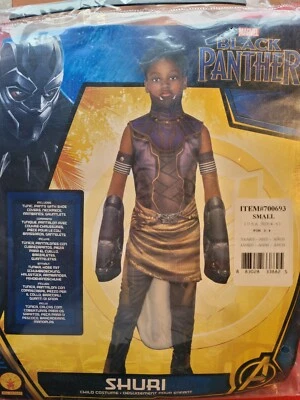 Disfraz de Halloween para niño Pantera Negra Shuri Talla 3-4 años  Foto 1 de 4