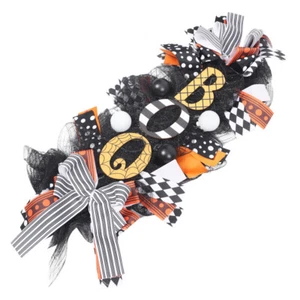 Halloween Door Wreaths Hanging Ornament for Front Door Outside Decoration - Picture 1 of 12