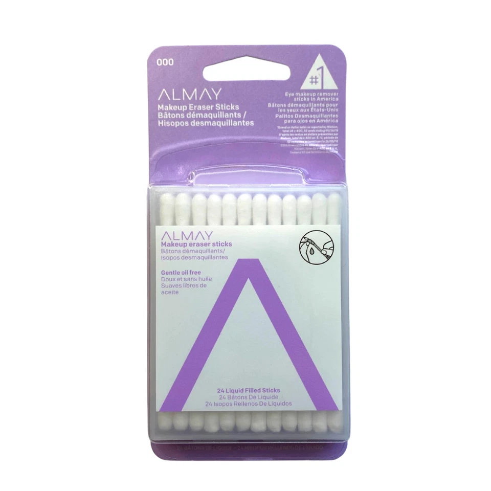 Almay Oil-Free Makeup Eraser Sticks, 24 Count - Image 1 of 1