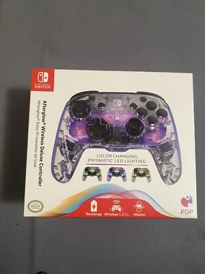 PDP Afterglow Prismatic Wireless Deluxe Controller for Nintendo Switch - Image 1 of 4