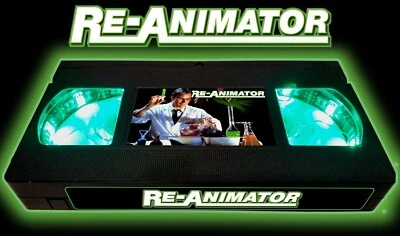 The Reanimator (1985) - Retro VHS Lamp +Remote Control - 80s Horror Movie - Image 1 of 4