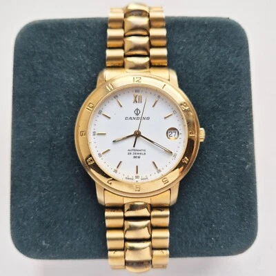 Винтажные швейцарские автоматические часы CANDINO 25 камней в ЛУЧШЕМ состоянии - Изображение 1 из 4