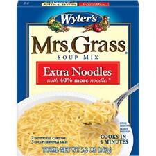 Wyler's Mrs. Grass Extra Noodles Soup Mix 5.2 oz Box