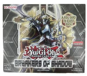 Yu-Gi-Oh! TCG Breakers of Shadow 1st Edition Booster Box Factory Sealed English - Picture 1 of 10