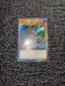 Yugioh! Dark Magician 7th Art RA04-EN106 Platinum Secret Rare 1st Edition NM - Picture 1 of 1